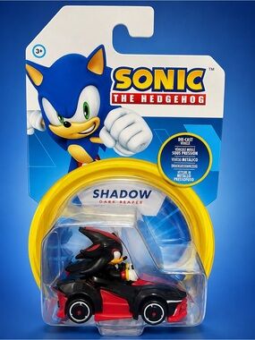 Sonic Team Racing Shadow Dark Reaper Die-Cast Car  Official SEGA Collectible Toy